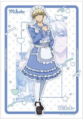 【中古】ポスター A3マット加工ポスター 佐野命 描き下ろし メイド衣装ver. 「TVアニメ 妖怪学校の先生はじめました!」