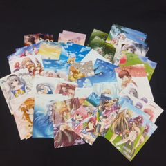 Key キー 鍵くじ 歴代イラスト ポストカード まとめ売り 大量セット AIR CLANNAD Kanon Angel Beats Rewrite Summer Pockets グッズ　【Y0204】