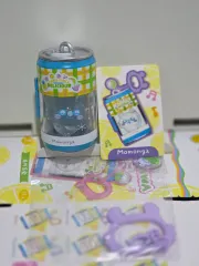 モモンガ ちいかわ MINISO(ミニソー) フルーツソーダ缶 ドリンク キーホルダー