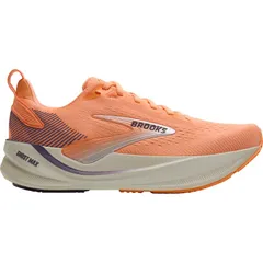 ブルックス レディース シューズ スニーカー Brooks Ghost Max 4 Running Shoe Womens Cyber PeachGrapeBluewash ピーチ