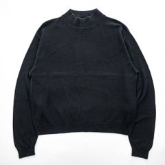 PENDLETON 90年代 USA製 ヴィンテージ モックネック コットンニット L ブラック セーター