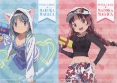 【中古】クリアファイル さやか＆杏子 A4描き下ろしクリアファイルセット 「魔法少女まどかマギカ×ドン・キホーテ」