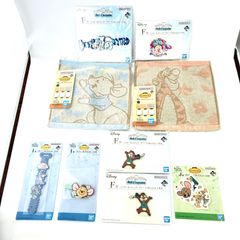 ディズニー 一番くじ ミッキー＆フレンズ プーさん ラバー タオル ステッカー