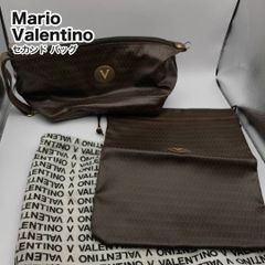 タ Mario Valentino マリオヴァレンティノ セカンド バッグ ブラウン