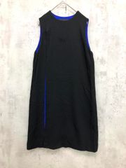 Alexander Wang アレキサンダーワン ノースリーブ ワンピース size2/ブラック×ブルー ■◆ レディース