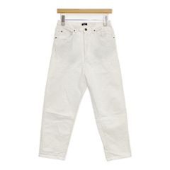 marble sud コットン ウエストゴム イージー パンツ オフホワイト レディース マーブルシュッド【中古】6-0923G∞