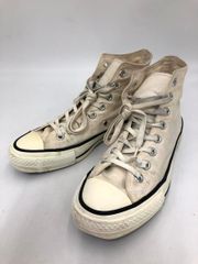 CONVERSE コンバース オールスター キャンバス 日本製 ハイカット スニーカー size6 1/2/アイボリー ■■ レディース