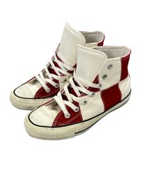 訳あり コンバース ハイカットスニーカー 市松模様 レディース SIZE 24.0 (L) CONVERSE