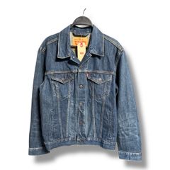 未使用 タグ付き LEVI'S リーバイス 723340142 デニムトラッカー ジャケット デニムジャケット ジージャン メンズ サイズM ブルー 秋 ゴーゴー古着久喜倉庫店 46 No.K2978