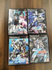【PS2】機動戦士ガンダムSEED 終わらない明日へ・機動戦士ガンダムSEED 連合VS ZAFT ・SDガンダム GGENERATION SEED ・機動戦士Zガンダム エゥーゴVSティターンズ セット81