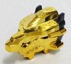 【中古】おもちゃ ミラクルドラゴンヘッダー(金メッキ仕様) 「天装戦隊ゴセイジャー カプセルゴセイヘッダー3」