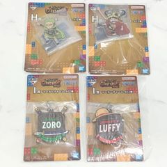 ワンピース エルバフ編 GIANT BASH!! H賞 I賞 ルフィ ゾロ 4点セット