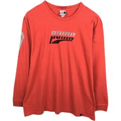 古着 90年代 プーマ PUMA ロングTシャツ ロンT メンズXL相当 ヴィンテージ/eaa678625