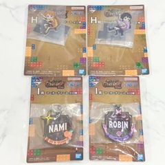 ONEPIECE エルバフ編 H賞 アクリル雑貨 I賞 マーカーチャーム ナミ ロビン 4点セット