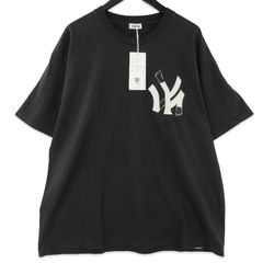 未使用 JieDa ジエダ NOT YOUR TEAM TEE JIE-26S-CT13 半袖Tシャツ ヴィンテージ加工 FADE BLACK 3 71016943