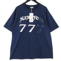 未使用 JieDa ジエダ 777 TEE JIE-26S-CT14 半袖Tシャツ ヴィンテージ加工 FADE NAVY 2 71016944
