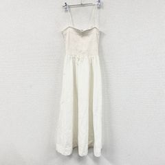 COS　コス　キャミワンピース　白　ホワイト　Sサイズ　古着
