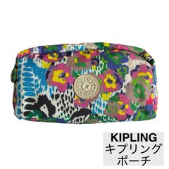 KIPLING/キプリング/ポーチ/小物ポーチ/コスメポーチ/化粧ポーチ/花柄　　　【SH304】