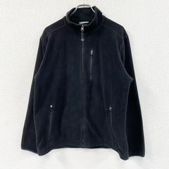 L.L.Bean　エルエルビーン　フルジップフリースジャケット　黒　ブラック　Mサイズ　古着
