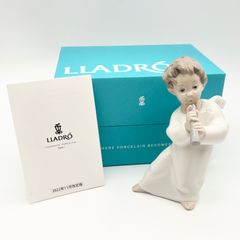 美品】LLADRO 可愛いフルート 天使 4540 フィギュリン リヤドロ 置物