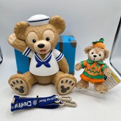 K Disney ディズニー ダッフィー ポップコーンバケット ぬいぐるみバッジ ハロウィン タグ付き TDS かわせみ
