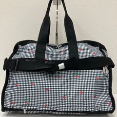 9946 【美品】 LeSportsac レスポートサック 2way ボストンバッグ 旅行
