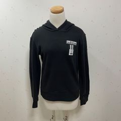 adidas ADIBREAK HOODIE パーカー 秋冬 黒 綿 コットン ユニセックス メンズS レディースL相当