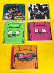 UVERworld マキシシングル 5枚セット 初回生産限定盤 DVD付 SHAMROCK