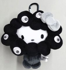 【中古】ぬいぐるみマスコット・ぬいぐるみバッジ ハローキティ ミャクミャクなりきりぬいぐるみBC ブラック 「ミャクミャク×サンリオキャラクターズ EXPO2025」