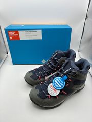CSM673 新品 タグ付 Columbia コロンビア セイバー ファイブ ミッド アウトドライ ワイド 防水トレッキングシューズ ネイビー チャコール系 23cm 靴