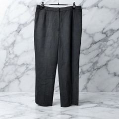 【美品】VINVERT ヴァンヴェール 三陽商会 グレー スラックスパンツ 15ABR 大きいサイズ シンプル 大人きれいめ