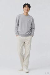 メンズ95/LACOSTE ラコステ ライト グレー スウェット