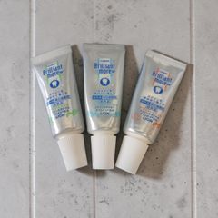 【試供品アソート3本セット】ブリリアントモアダブル 20g×３ ライオン歯科材 美白歯磨剤 歯磨き粉