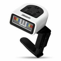 D'Addario ダダリオ PW-CT-12W Micro Headstock Tuner クリップチューナー クロマチックチューナー ギター ベース ウクレレ用 ホワイト