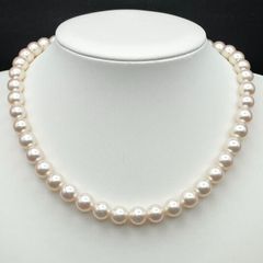 TASAKI アコヤ真珠 パール ネックレス 8.5mm Silver【2915852-1007】