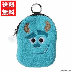 ガジェットポーチ ディズニー ピクサー サリー イヤホン ケーブル ケース カラビナ かわいい 小物 収納 PG-MPGP06MOI　モンスターズ・インク