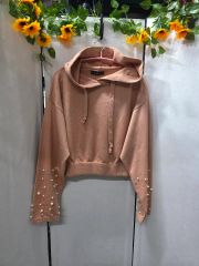 ザラ フード付きニット Tシャツ