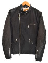 ショット SCHOTT Perfecto 90s Cotton Riders Jacket ライダース シングル ブルゾン ジップアップ 38 ジャケット ブラック 103MT-5581