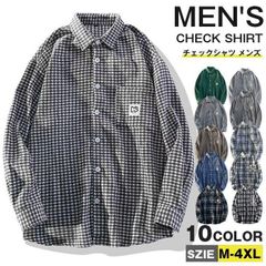チェックシャツ メンズ 長袖シャツ カジュアルシャツ 長袖 シャツ ギンガムチェック 千鳥柄 格子縞 トップス 春 夏 秋 通勤 お兄系 紳士服 メンズファッション 総柄シャツ 父の日 zh109