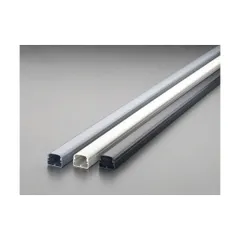 【即納】【アウトレット】エスコ 2mx70x40mm[耐候性]モールダクト[黒] EA947HM-48