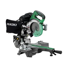 【アウトレット】HiKOKI(ハイコーキ) C6RSHD(K) 卓上スライド丸のこ AC100V 刃径165mm 両傾斜｜在庫あり