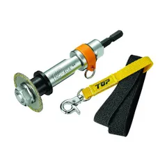【アウトレット】トップ工業 TOP塩ビ管内径カッター落下防止付セット TNC-40RS 1セット 新着