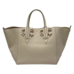 CHRISTIAN LOUBOUTIN(クリスチャンルブタン) トートバッグ カバシック ライトピンク スタッズ レザー