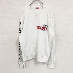 DIESEL　ディーゼル　スウェット/トレーナー　白　ホワイト　古着
