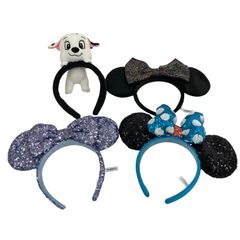 186000 現状品 Disney ディズニー Disney カチューシャ 4点まとめ売り