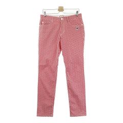 サイズ：4 NEW BALANCE GOLF ニューバランス  ロングパンツ 総柄 レッド系 [240101791912] ゴルフウェア メンズ ストスト