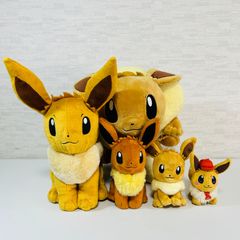 ポケットモンスター イーブイ ぬいぐるみ 5種【ポケモンセンター Fit・カフェミックス】【ALL STAR COLLECTION】【ティッシュカバー】