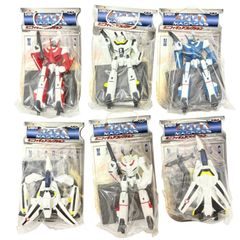 BANPRESTO ミニフィギュアコレクション 超時空要塞マクロス バルキリー 全6種コンプリート フィギュア