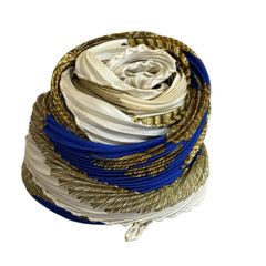 HERMES エルメス サーベル飾袋 シルク スカーフ ブルー