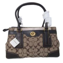 d*3様 コーチ COACH 11062 トートバッグ キャンバス レザー シグ コーチ COACH タグ付 ハンプトンズ シグネチャーキャンバス トート